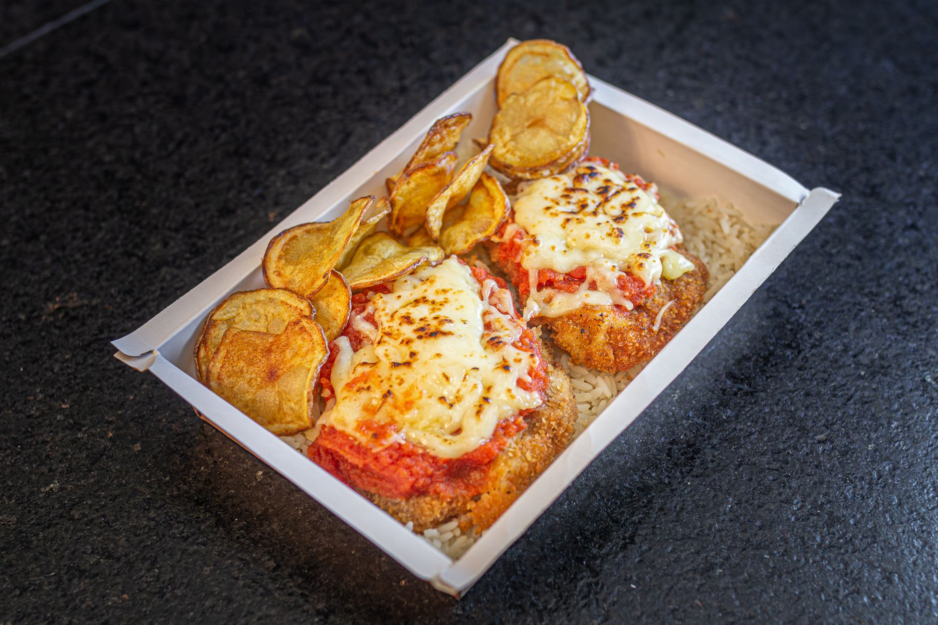 Plateaux repas équipe à Saint-Denis